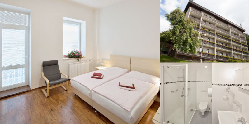 Dvoulůžkový pokoj - Lázeňská dependance Réva - Plus, Balkon