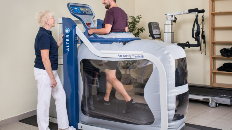 Alter G anti-gravity trainer
